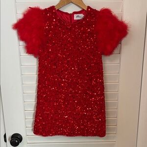 Lola + the Boys Red Party Dress
